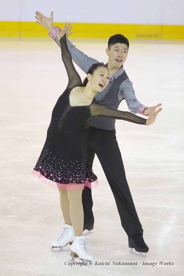 安定した演技を見せた深瀬・立野組。ジャッジからも高い評価を得た