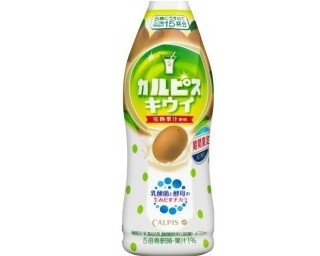 完熟キウイとすっきりゼロカロリーの新カルピスが誕生