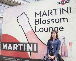 東京ミッドタウンの「MARTINI Blossom Lounge」で春を祝う！