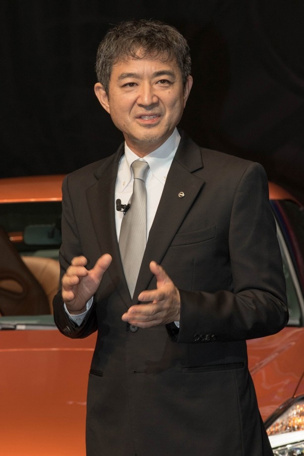 GT-Rについて熱く語る田村チーフ・プロダクト・スペシャリスト