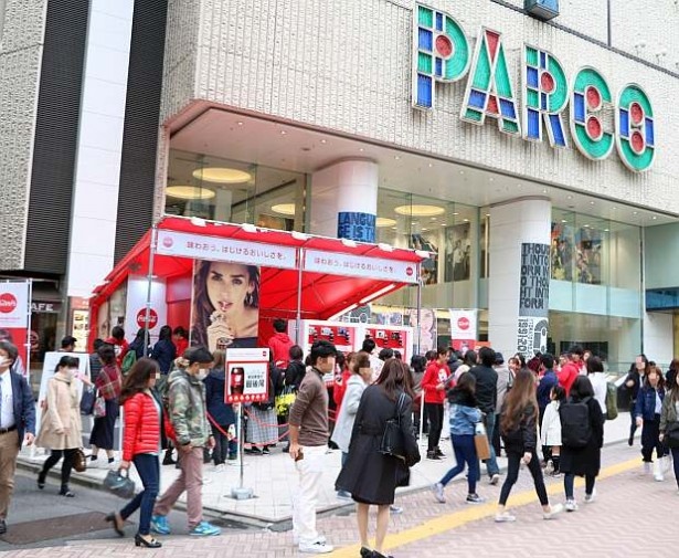 渋谷PARCO前（東京）にて開催されたイベントは大盛況！