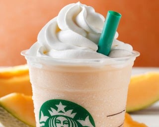 スタバに新作フラペチーノ！メロン×ミルクのハーモニー