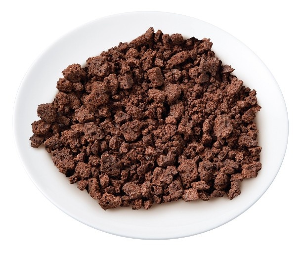 ベルギー産のクーベルチュールスイートチョコレートを使用したトッピング「チョコレートブラウニークランチ」