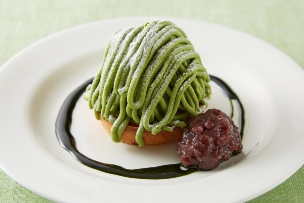 モンブランも抹茶スイーツに変身「抹茶モンブラン」(税抜449円) 