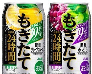 新鮮＆高アルコール！缶チューハイ「アサヒもぎたて」登場