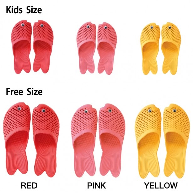 カラーバリエーション(1)　RED、PINK、YELLOW