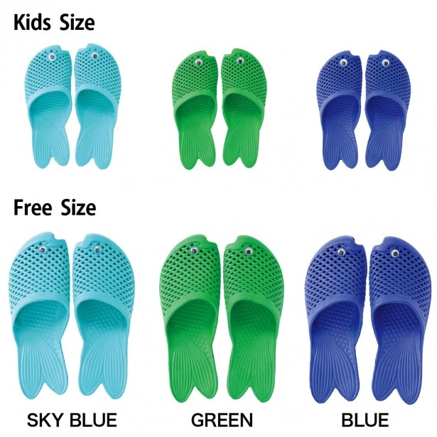 カラーバリエーション(2)　SKY BLUE、GREEN、BLUE