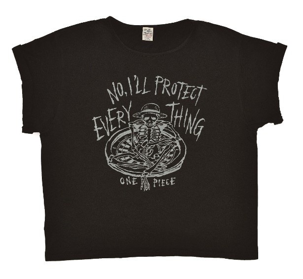 DOUBLE NAME(4F)にて発売の「半袖ロールアップTシャツ」(税抜3900円)