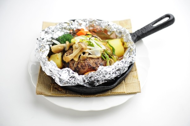 旭川のレストラン エスペリオで味わえる「ホイル焼きレッドミート」(1300円)