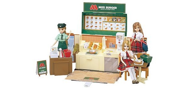 リカちゃん　モスバーガーショップ（人形別売り）