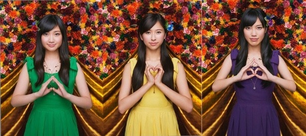 「AbemaPrime」に初登場するももいろクローバーZ・有安杏果、玉井詩織、高城れに(写真左から)