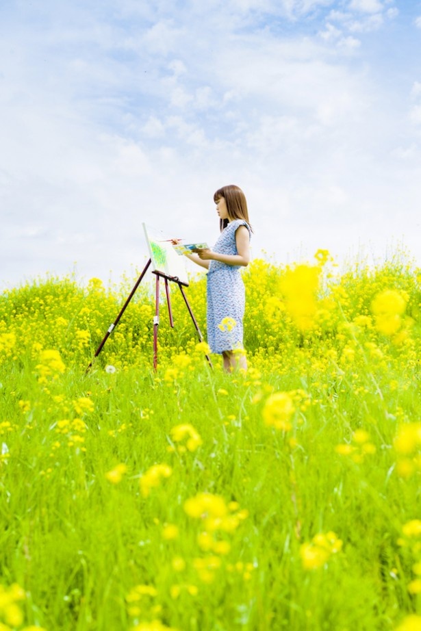 美大生の設定。まるでそれ自体が絵画のようなシチュエーション