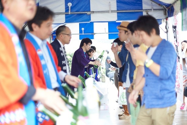 日本酒初心者の若い人たちも楽しめるフェス