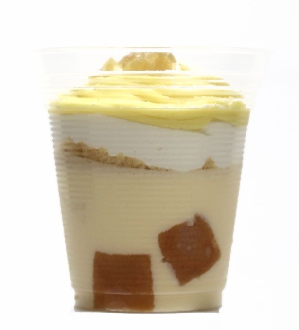 「黄栗のモンブラン」はモンブランクリームやラム酒シロップ入りスポンジなどの5層