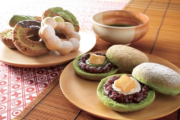 わらびもちや抹茶を組み合わせたミスドの「和ドーナツ」シリーズ(全7種)