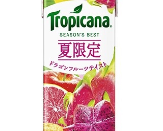 ｢トロピカーナ｣が夏限定のドラゴンフルーツ味を新発売