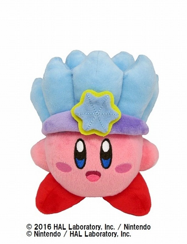 「ぬいぐるみ コピー能力シリーズ/アイスカービィ」(税抜1800円) ※キデイランド以外の店舗でも先行販売