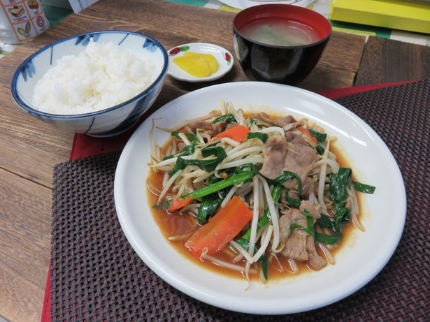 ジンギスカン定食(780円)