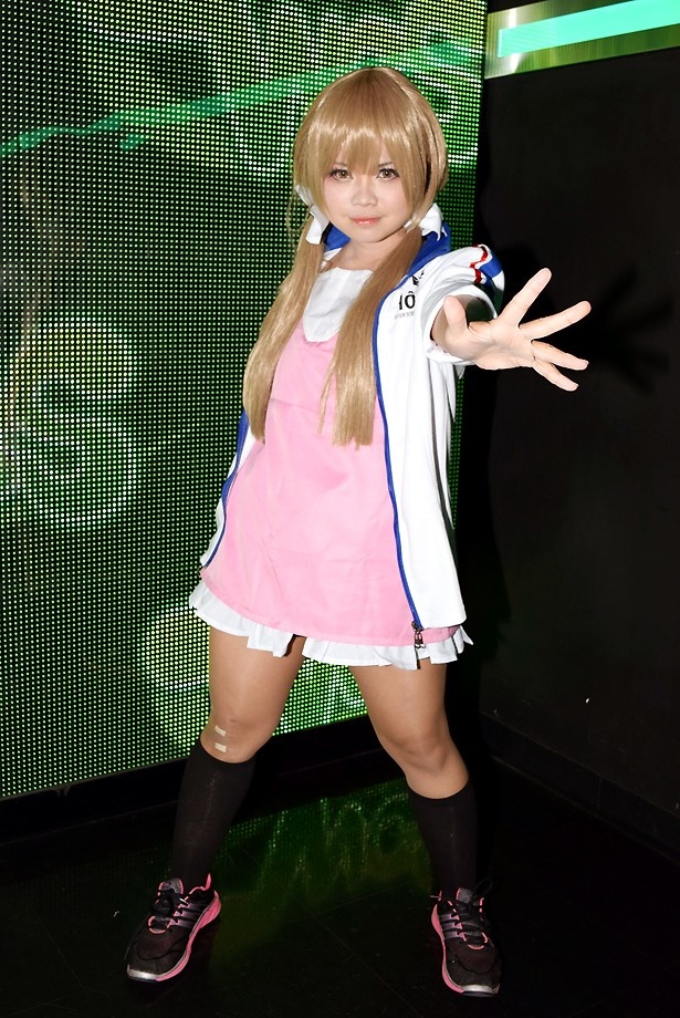 「プリンス・オブ・ストライド」の桜井奈々に扮するLunaruさん