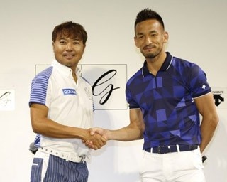 中田英寿が片山晋呉プロとゴルフ対決「やるなら一泡吹かせたい」