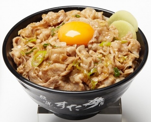 主力商品の伝説のすた丼