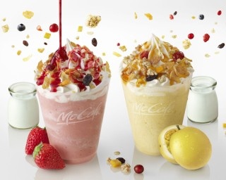 マックからパフェみたいなヨーグルトドリンク登場！