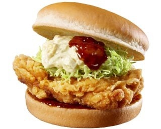 酸味やピリ辛味を効かせたロッテリア夏の新メニュー