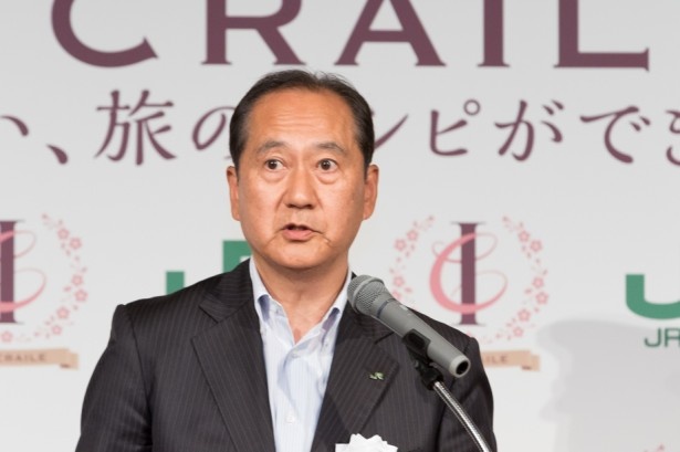 「IZU CRAILEのキーワードは、伊豆のショーケース」と語る平野・東日本旅客鉄道株式会社執行役員横浜支社長