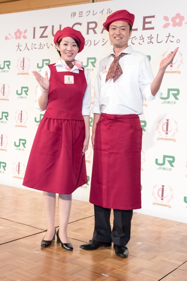 客室乗務員のユニフォーム