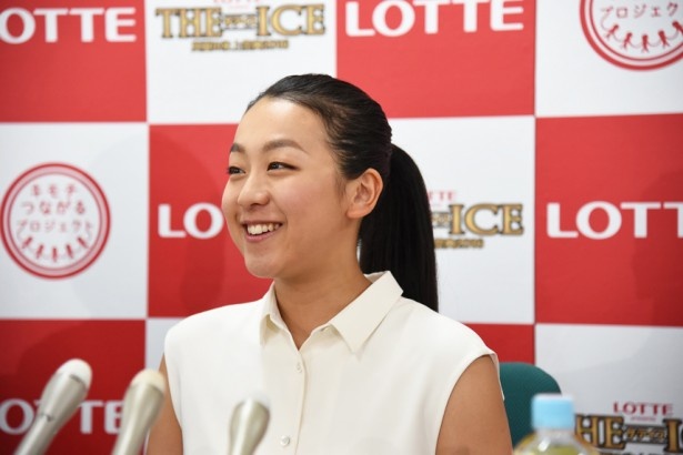 「『THE ICE』はパワフルなショーなので、負けないくらいのパワーで滑りたい」と語る浅田真央