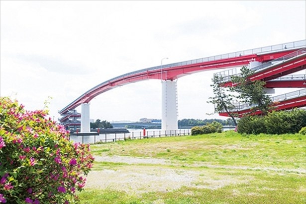 日本一高い歩道橋・中の島大橋