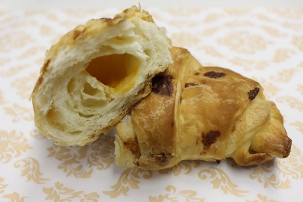 【写真を見る】何層にも織り込まれたデニッシュ生地も美味！