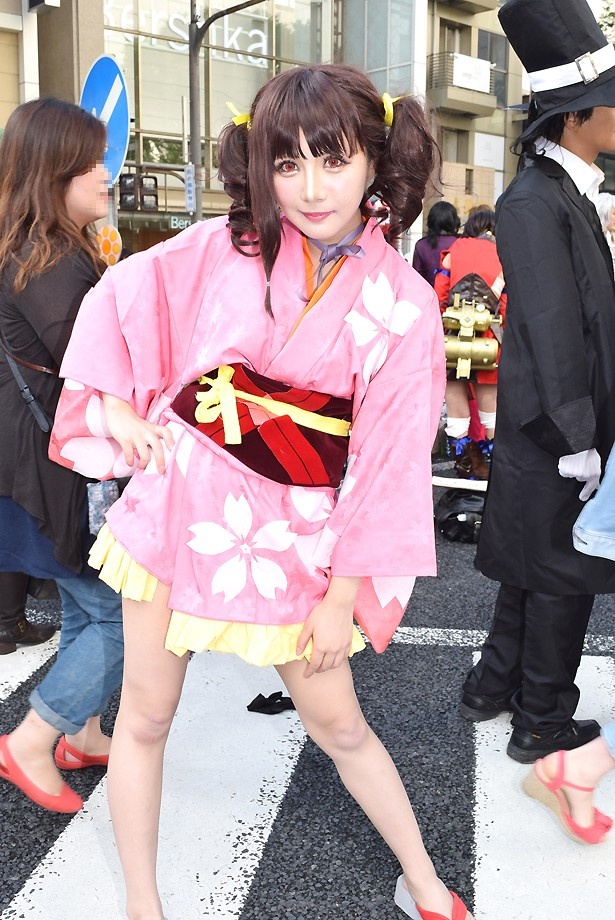 「甲鉄城のカバネリ」の無名に扮する あいちかさん