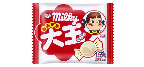 数袋に1個の“幸運”を単独商品化！不二家「大玉ミルキー」発売