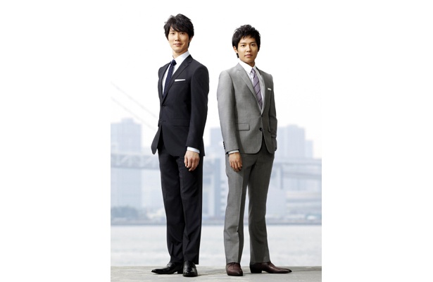 木蔵之介さんと小出恵介さんも、「AOKI」ドライクールスーツにお着替え！