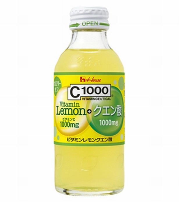 クエン酸1000mgを配合した「C1000ビタミンレモンクエン酸」(税別124円)