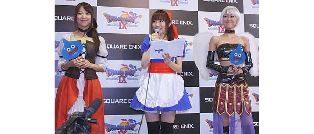 左からルイーダ、リッカ、ラヴィエル