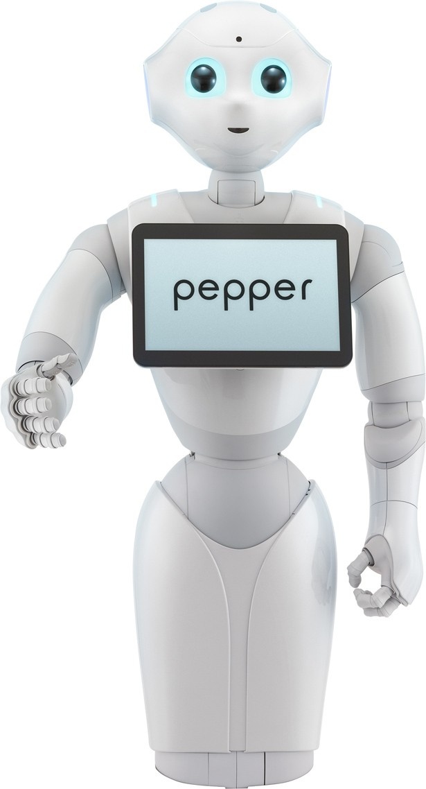 CMなどでおなじみのPepper(ペッパー)。クイズなどで楽しい会話を
