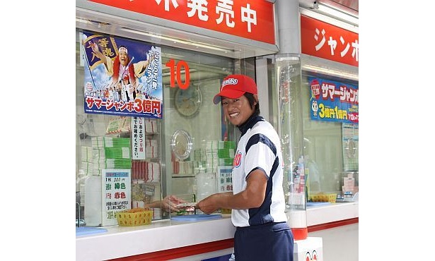 満面の笑み