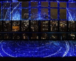 東京タワーで夏夜景！「星空マッピング」を開催