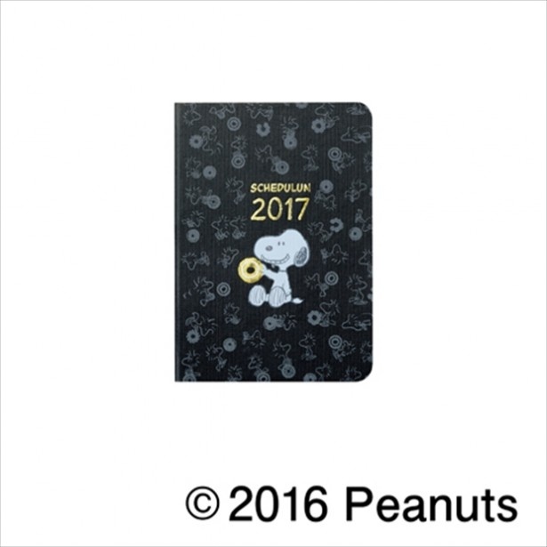「misdo SNOOPYスケジュールン2017」の黒