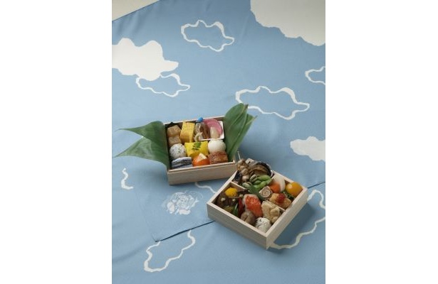 特製風呂敷にもヱビス様が！