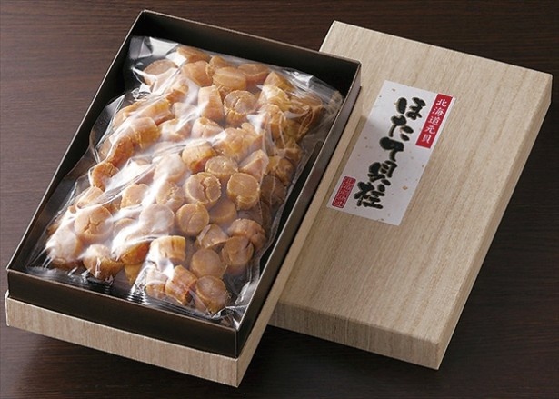 賞品の「北海道ぎょれん ほたて干し貝柱」