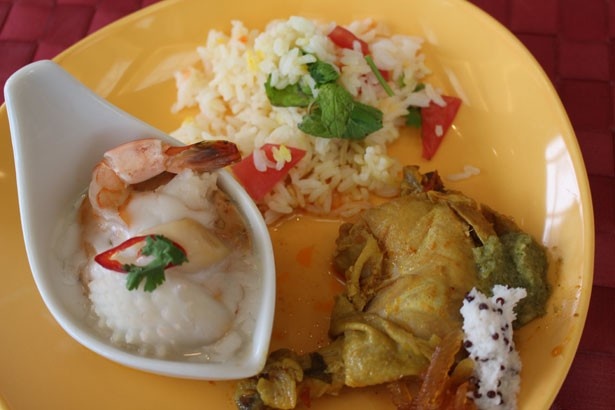 タイ出身のシェフが腕によりをかけた、本格的な味を楽しめる