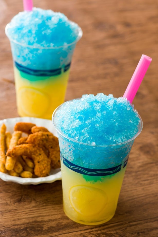 ザンビーニ・ブラザーズ・リストランテの「スペシャルセット」(1580円)に付くソフトドリンクは、プラス400円で「フローズンシトラスカクテル」に変更可能