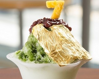 金運アップ！金箔1枚を使用したゴールデン宇治金時
