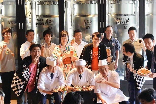 和食文化を代表する寿司とクラフトビールの組み合わせが創りだす、新しい可能性を楽しみたい
