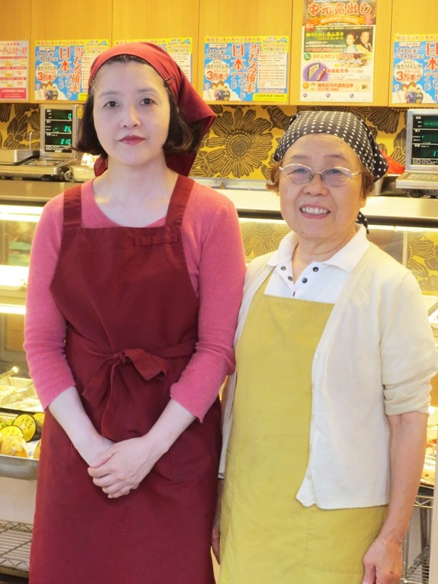 和惣菜が人気の「江古田市場通り商店街の大津屋」の母娘