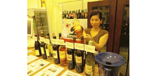 さまざまなカリフォルニアワインを味わってみて！