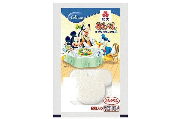 ミッキーの顔が“はんぺん”に！超カワイイ練り製品